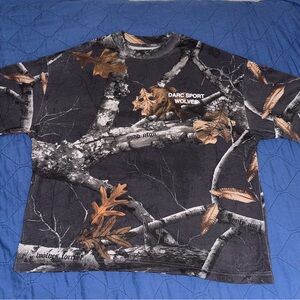 Darc Sport Wolves Blossom Woodland Camo T-Shirt